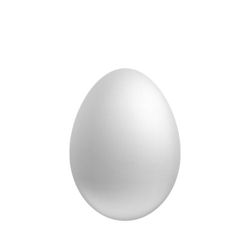 Vajíčko polystyrénové 9 cm