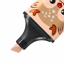 Zvýrazňovač STABILO BOSS MINI Frosty Friends - béžová