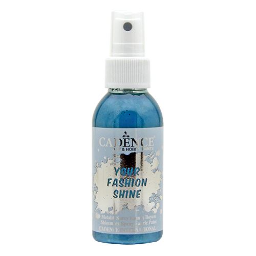 Perleťový sprej CADENCEna tm.textil,petrolej.100ml