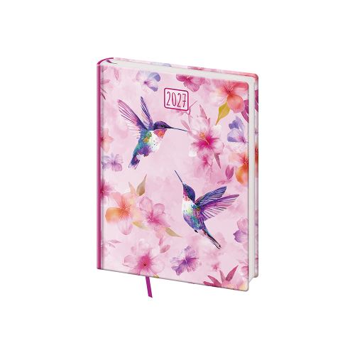 Diář 2027 denní B6 Vario Lyra - Colibri