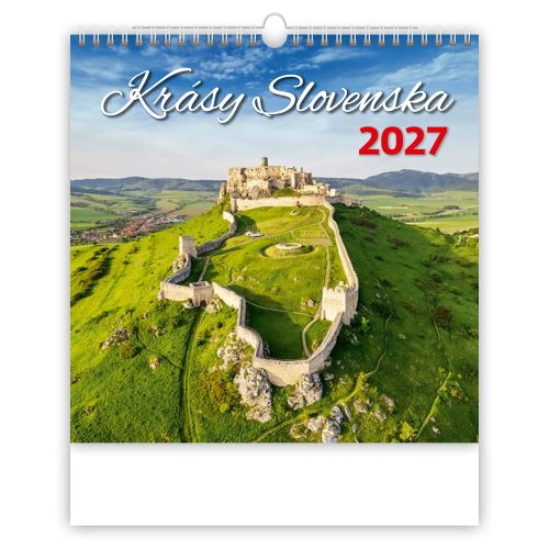 Nástěnný kalendář 2027 Krásy Slovenska