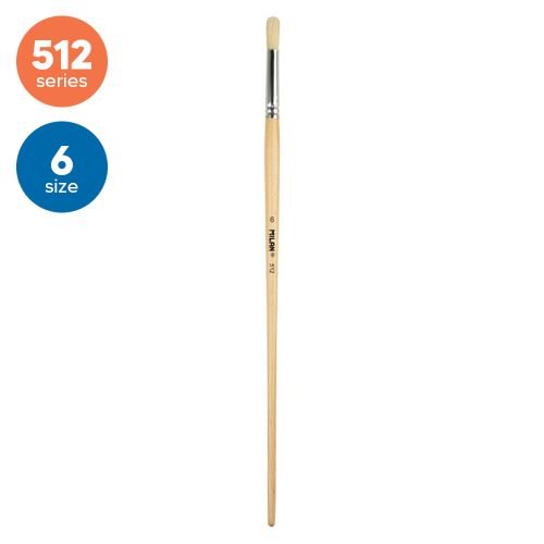 Štětec kulatý MILAN č. 6 - 512