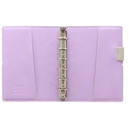 Diář Filofax Domino Soft - pastelově fialový, kapesní (3)