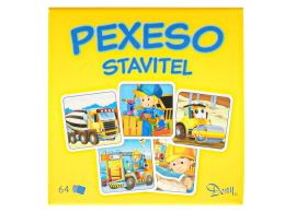 Pexeso Stavitel 64ks v krabičce (1)
