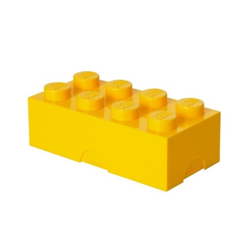 LEGO box na desiatu 100 x 200 x 75 mm - žltá
