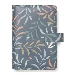 Diář Filofax Botanical modrý, osobní