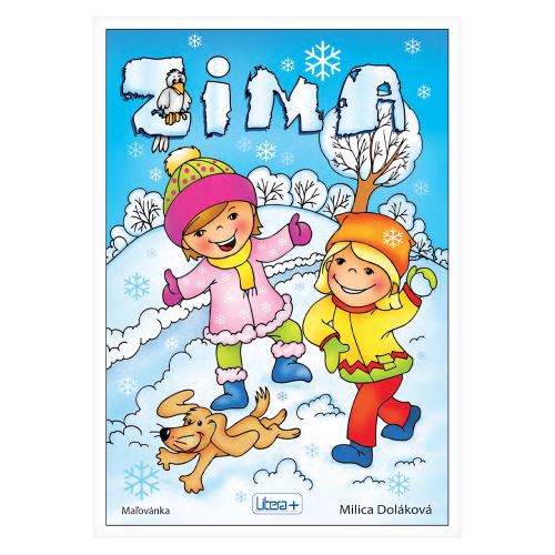 Omalovánka A5 Litera - Zima