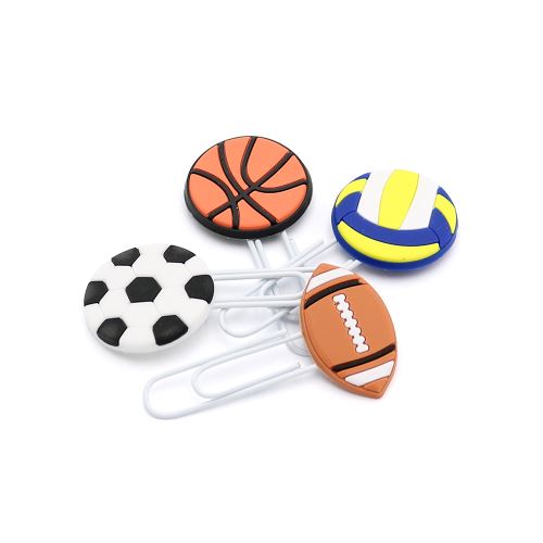 Ozdobná spona / záložka Balls 7 cm (sada 4 ks) (1)