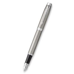 Pero plnící PARKER IM Essential Stainless Steel CT (modrá náplň, hrot F)