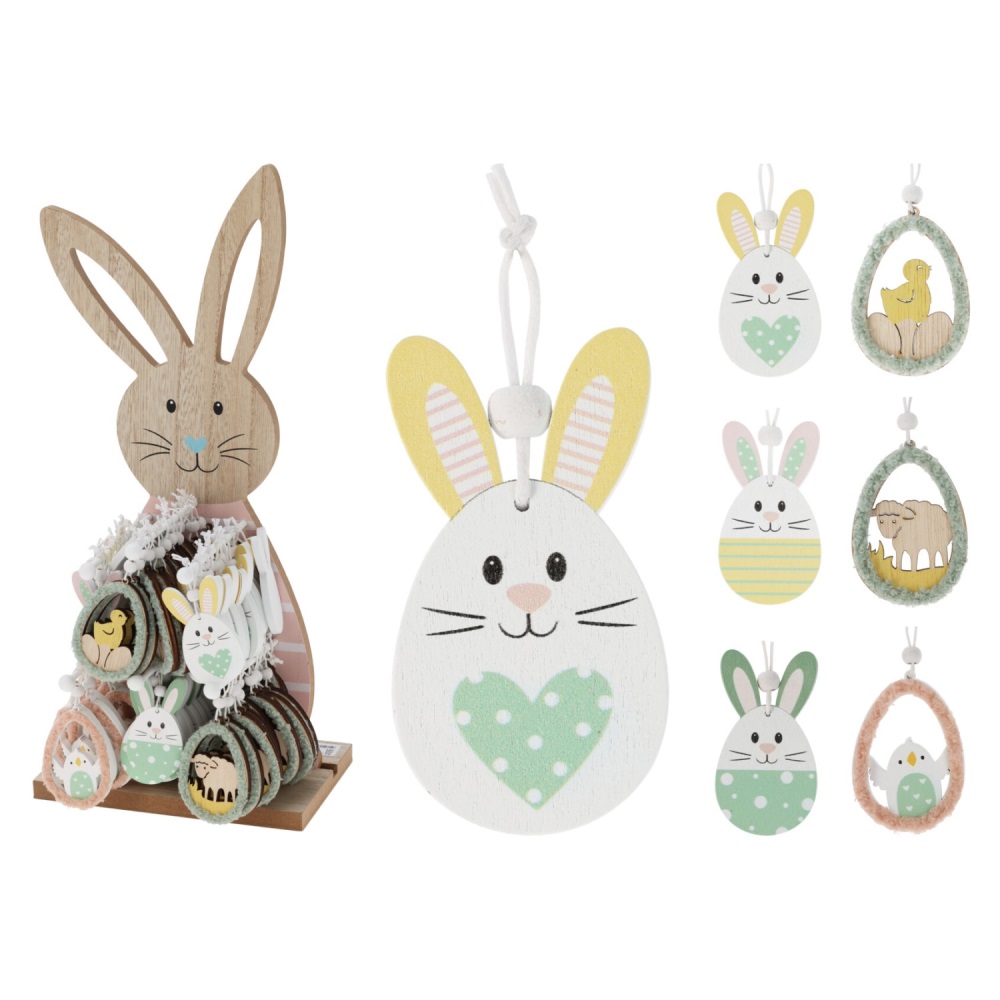 Velikonoční dekorace k zavěšení (mix /cena 1ks)