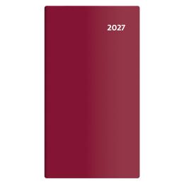 Diář kapesní 2027 - Torino dvoutýdenní - bordó