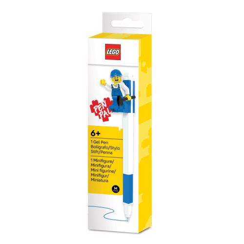 LEGO Gelové pero s minifigurkou, modré