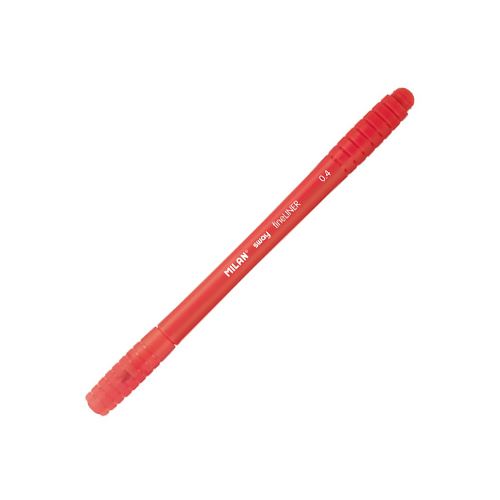 Liner MILAN Sway Fineliner 0,4 mm, červený