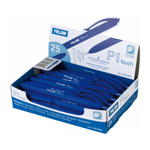 MILAN Pero kuličkové MILAN P1 Touch 1,0mm - zelené