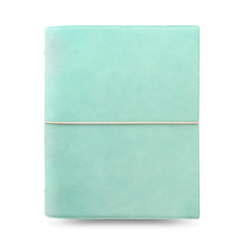 FILOFAX Diář Filofax A5 Domino Soft - pastelovo zelený