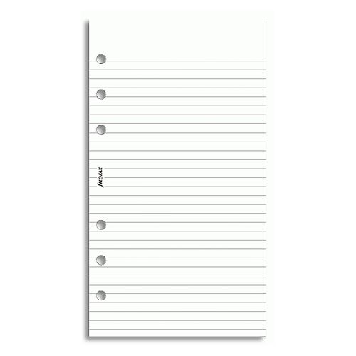 Náplň do diára Filofax Linajková/ biela, osobná