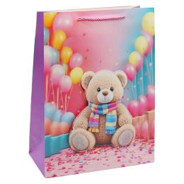 Dárková taška 3D Bear 30x12x40 cm (mix/cena 1ks) (3)