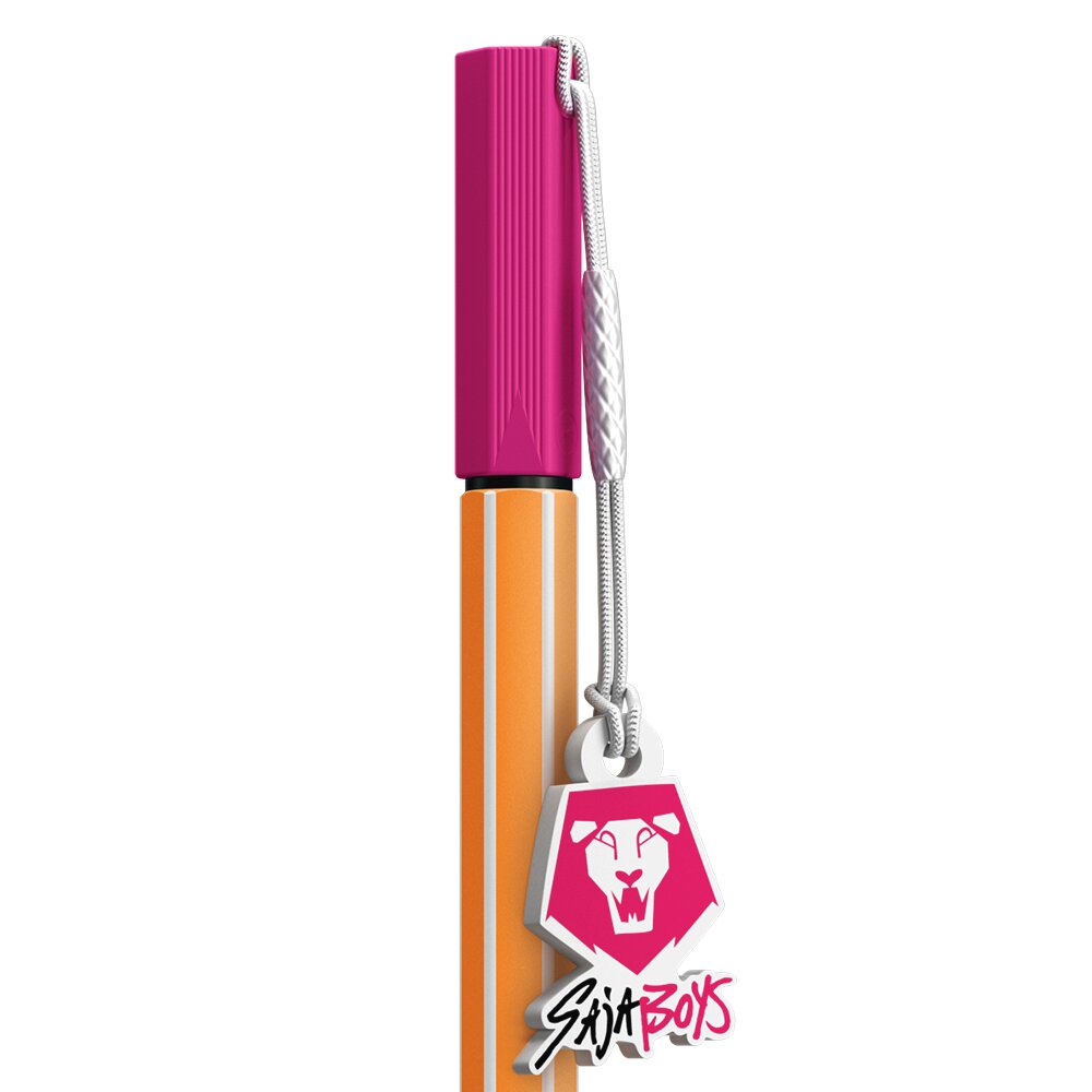 STABILO Jemný liner STABILO point 88 KPop Demon Hunters - SAJA BOYS Logo růžová