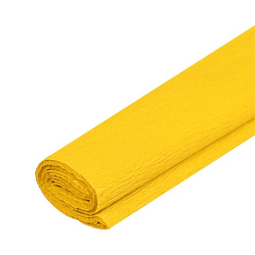 Krepový papier žltý