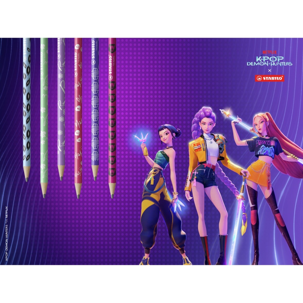 STABILO Tužka grafitová STABILO HB KPop Demon Hunters - Zoey