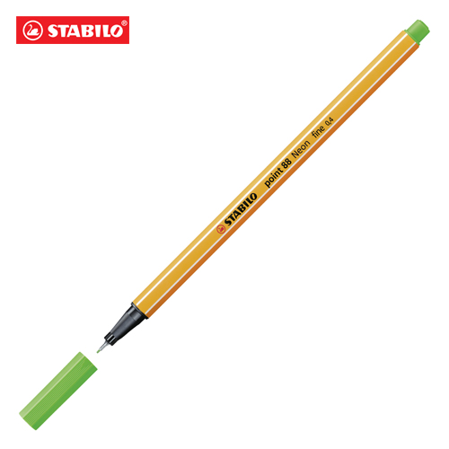 STABILO Liner STABILO point 88 neon zelený