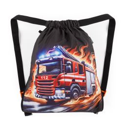 Sada školní batoh BagMaster Dopi 26 B + Penál + Kapsa - Hasiči (9)