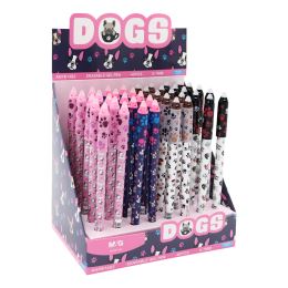 Pero gelové /gumovací M&G iErase Cats&Dogs 0,7 mm - modrá náplň /1ks (1)
