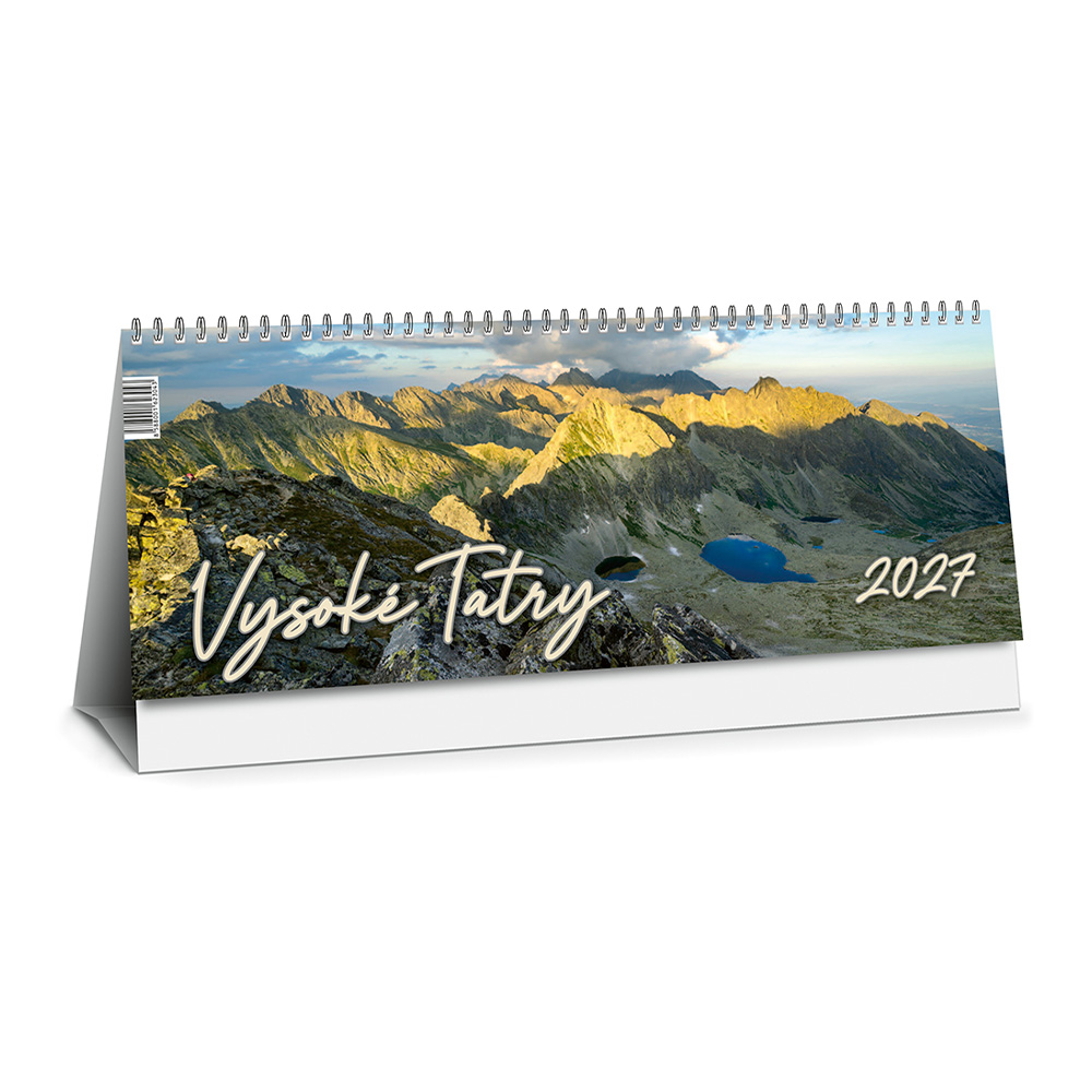 Stolní kalendář Vysoké Tatry 2027