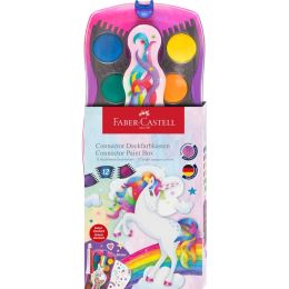 Vodové barvy Faber-Castell stavebnicové 12 barev - Unicorn (1)