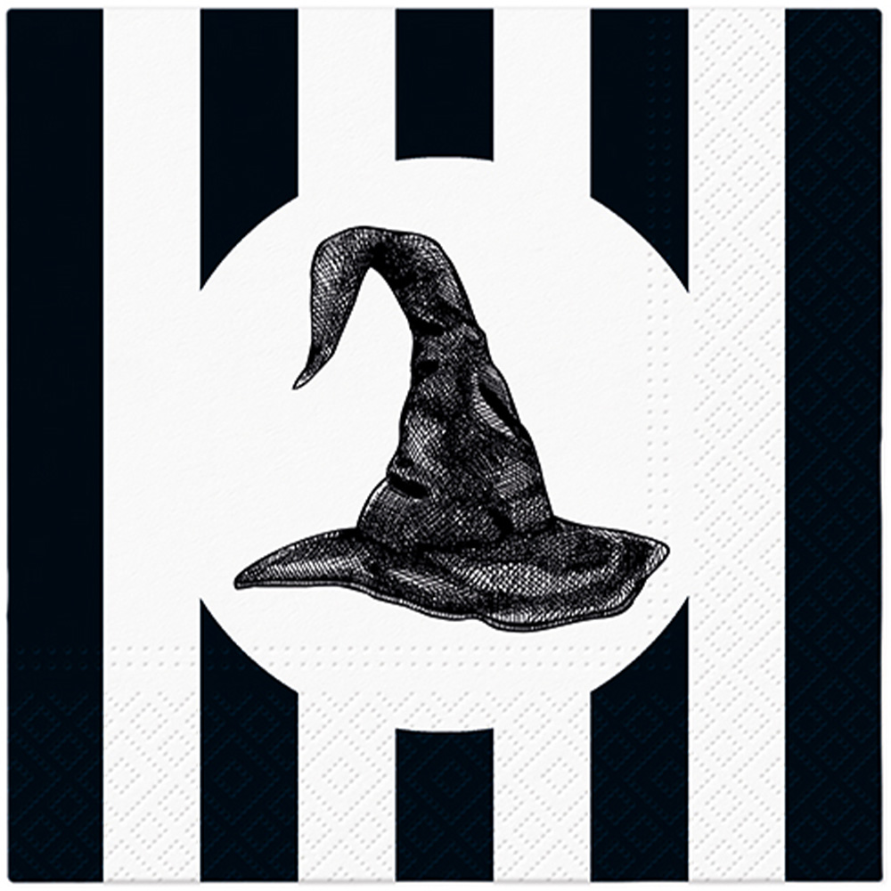 Ubrousky PAW L 33x33cm Striped hat