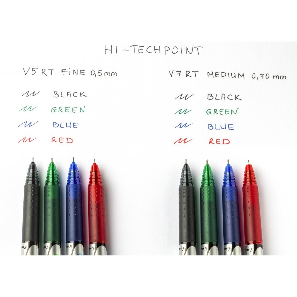 PILOT Roller PILOT Hi-tecpoint V5 RT - červený 0,5 mm