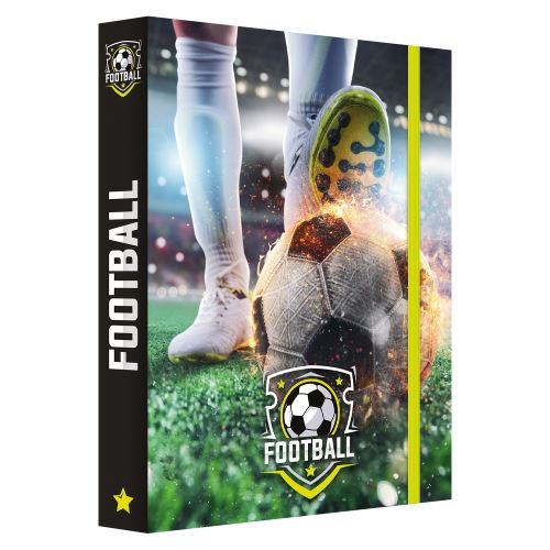 Box na sešity A4 Jumbo MAX JUNIOR S8  - Fotbal