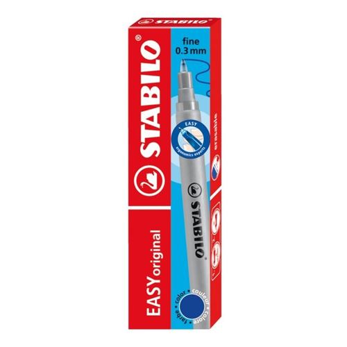 Náplň do kuličkového pera STABILO EASYoriginal 0,3 mm - modrá 3 ks (30438)