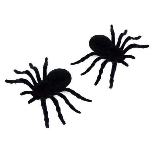 Dekorácie Halloween pavúky 2 ks
