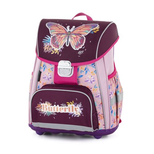 Školská taška PREMIUM - Motýľ