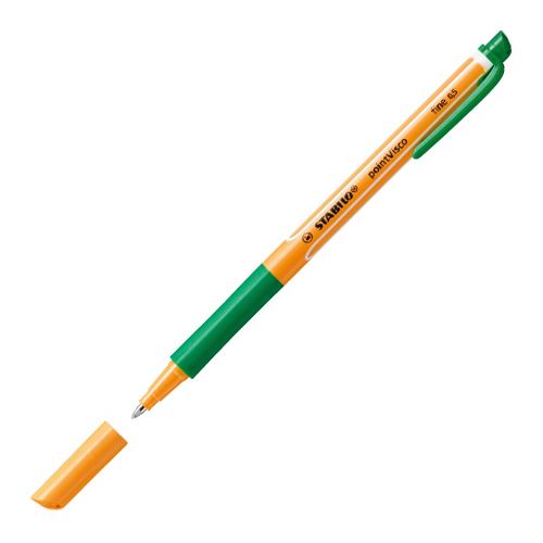 Roller gelový STABILO pointVisco zelený (30377)