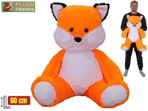Plush Friends liška plyšová 60cm sedící 0m+