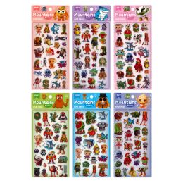 Nálepky Animals 11 × 24 cm (různé vzory / cena za 1 balení) (1)