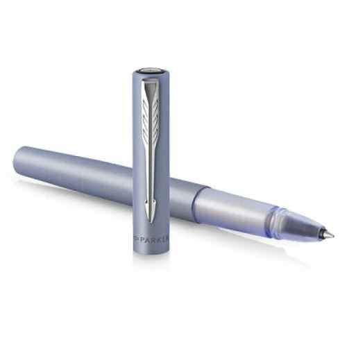 Roller Parker Vector XL Blue, hrot F, čierna náplň