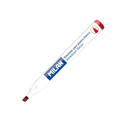 Popisovač MILAN Whiteboard Marker 1-4 mm, červený