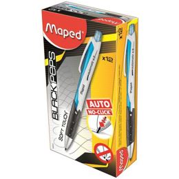 Mikrotužka, 0,5 mm, MAPED "BLACK 'PEPS", modrá