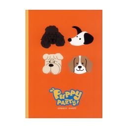 Sešit linkovaný B5 M&G Puppy Party! (4 designy) (2)