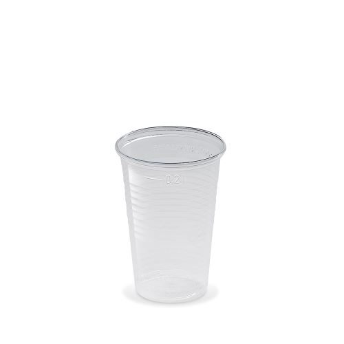 Kelímek průhledný 0,2 l (PP), 100 ks