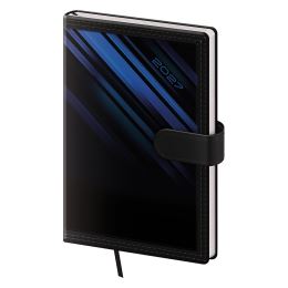 Diář 2027 týdenní kapesní Tone - modrá s magnetem