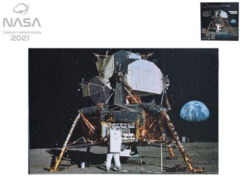 NASA puzzle 73x48cm 1000ks v krabičce