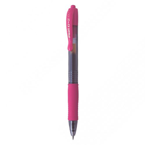 Roller gelový PILOT "G-2" ružový 0,7 mm
