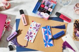 Zvýrazňovač STABILO BOSS ORIGINAL NatureCOLORS Wildflower - šedofialový (2)