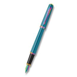 Pero plnicí PARKER Meridian Teal RBT, hrot F (1)