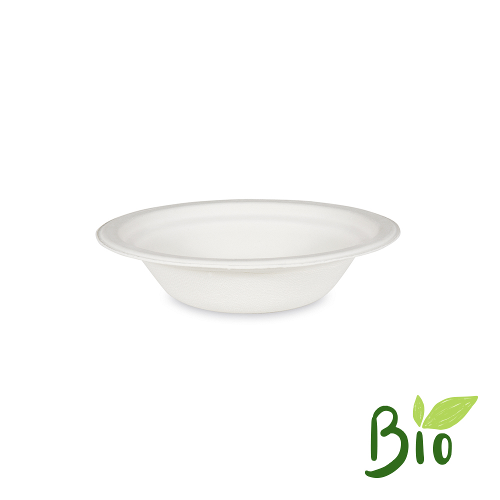 WIMEX Miska kulatá BIO cukrová třtina 300ml, 15x4,5 cm (50 ks v bal.)