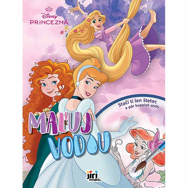 JM Maluj vodou JM A4 Princezny